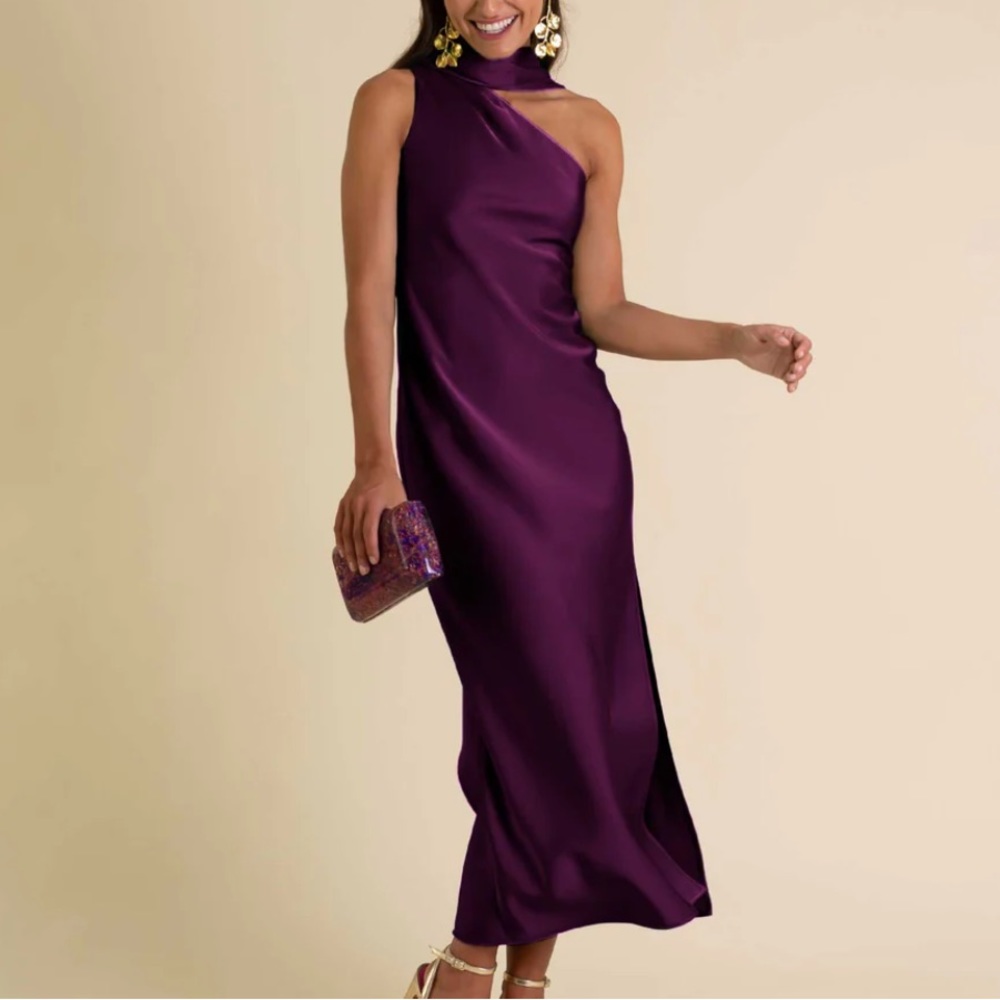 Plum/eggplant formal dress